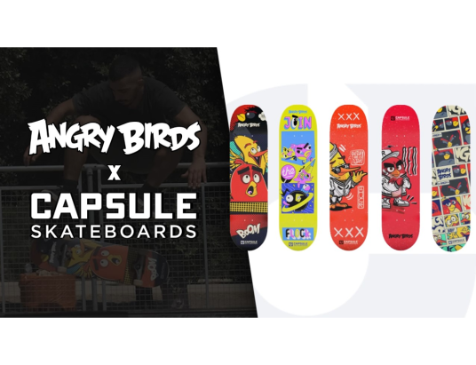 Angry Birds Capsule Skateboards