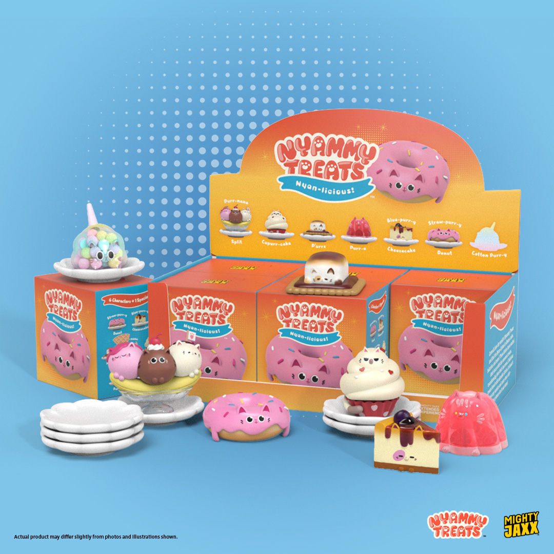 Mighty Jaxx Launches Nyan-licious continuation of their Nyammy Treats ...