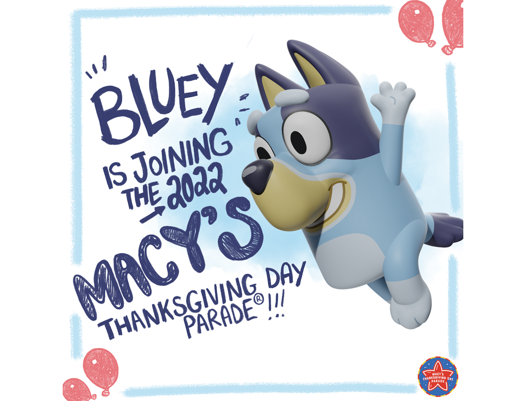 Bluey Thanksgiving Macy's