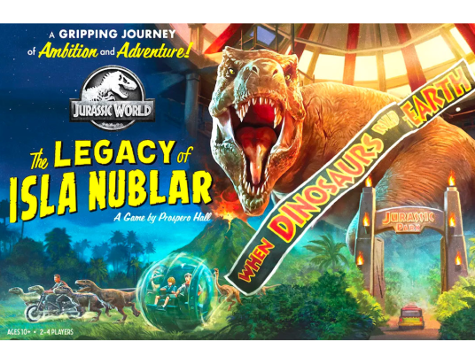 Jurassic World Legacy of Isla Nublar Funko Games
