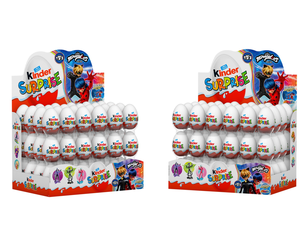 MIRACULOUS WORLD COMPLETE SET 8 FIGURES KINDER JOY SURPRISE EGG TOYS  2022/2023