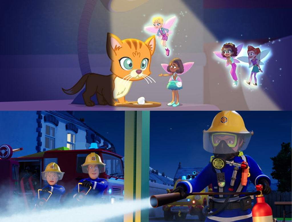 WildBrain y Mattel duplican la diversión con Greenlights para las nuevas temporadas de Fireman Sam y Polly Pocket