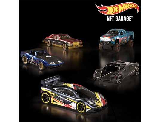 Hot Wheels NFT Garage Mattel Creations