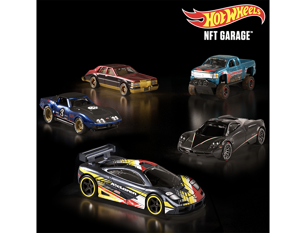 Hot Wheels NFT Garage Mattel Creations