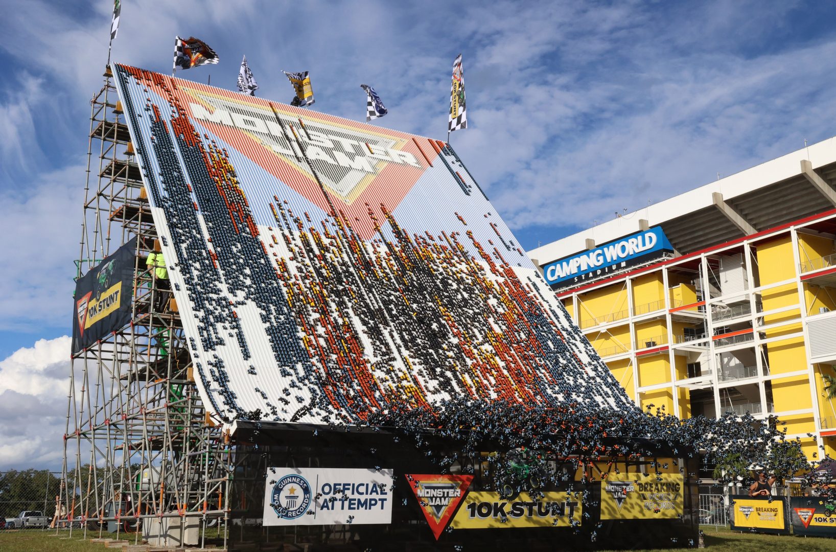 Monster Jam and Spin Master Set Guinness World Record Title for Largest