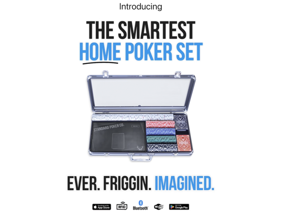 Standard Poker Co Launches Kickstarter For Smartest Home Poker Set On
