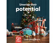 Hape Unwrap the Potential Holiday Campaign