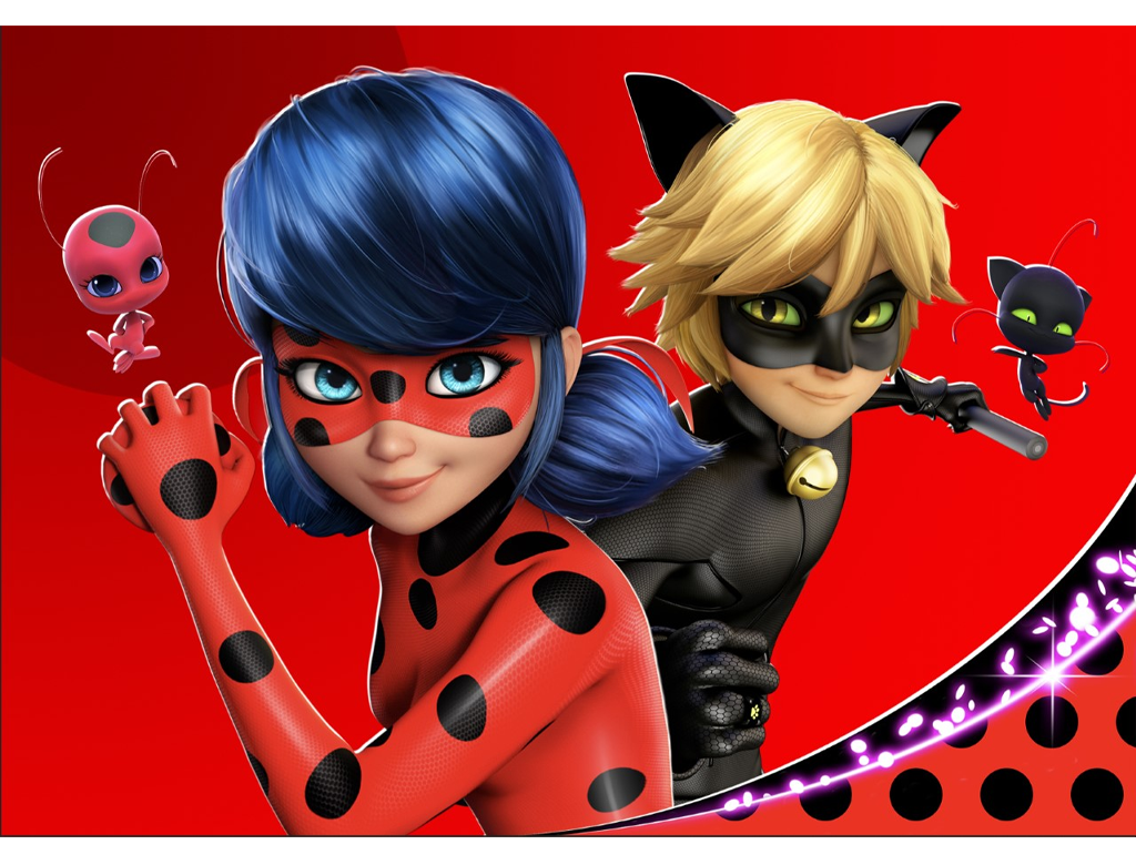 Miraculous Ladybug And Chat Noir, animated person wearing costume png