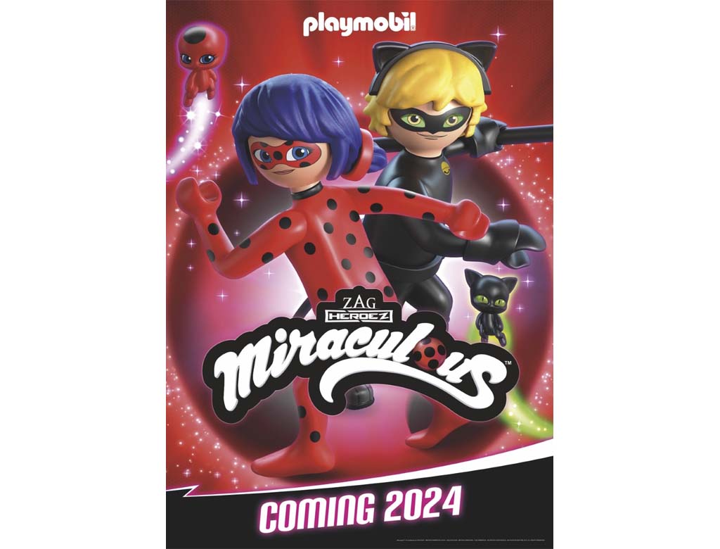 ZAG Play faz parceria com a PLAYMOBIL® para linha global de brinquedos  Miraculous™ para ser lançada em 2024 - EP GRUPO