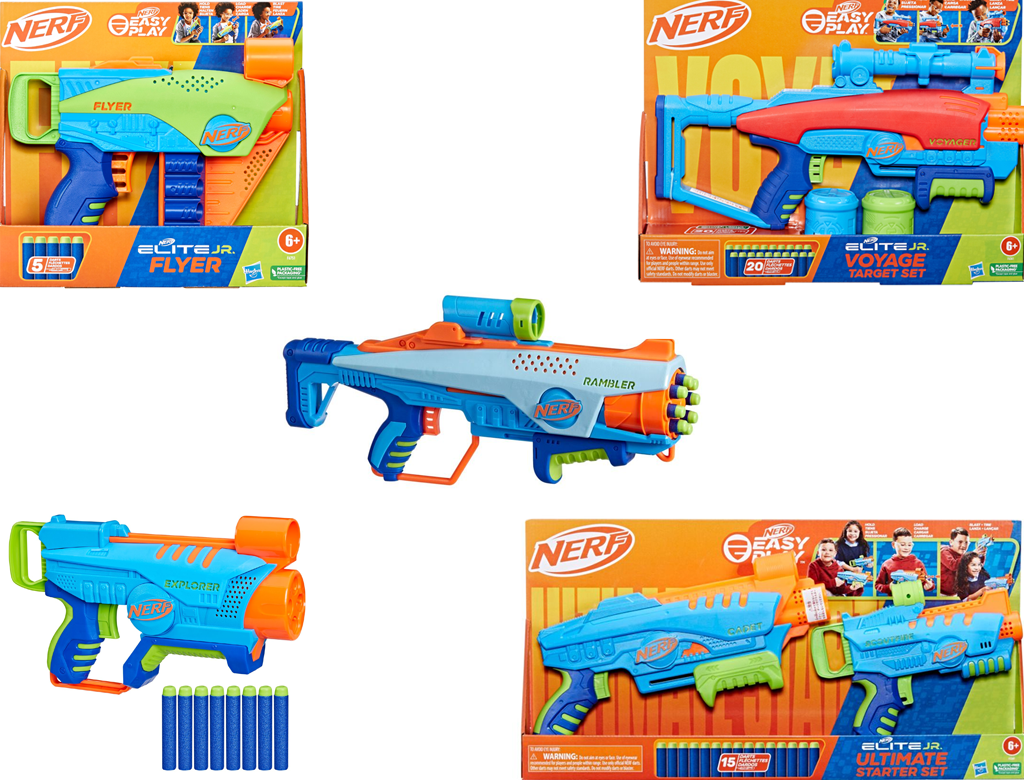 NERF Blasts into 2023 with All-New NERF Elite Junior Blaster Line - aNb  Media, Inc.