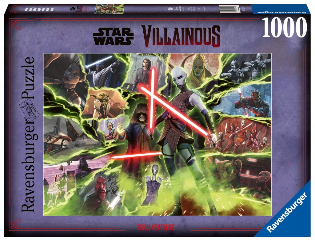 Asajj Ventress Ravensburger star Wars Villainous