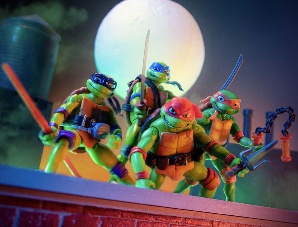 Playmates Toys: Teenage Mutant Ninja Turtles Mutant Mayhem Action Figures  First Look