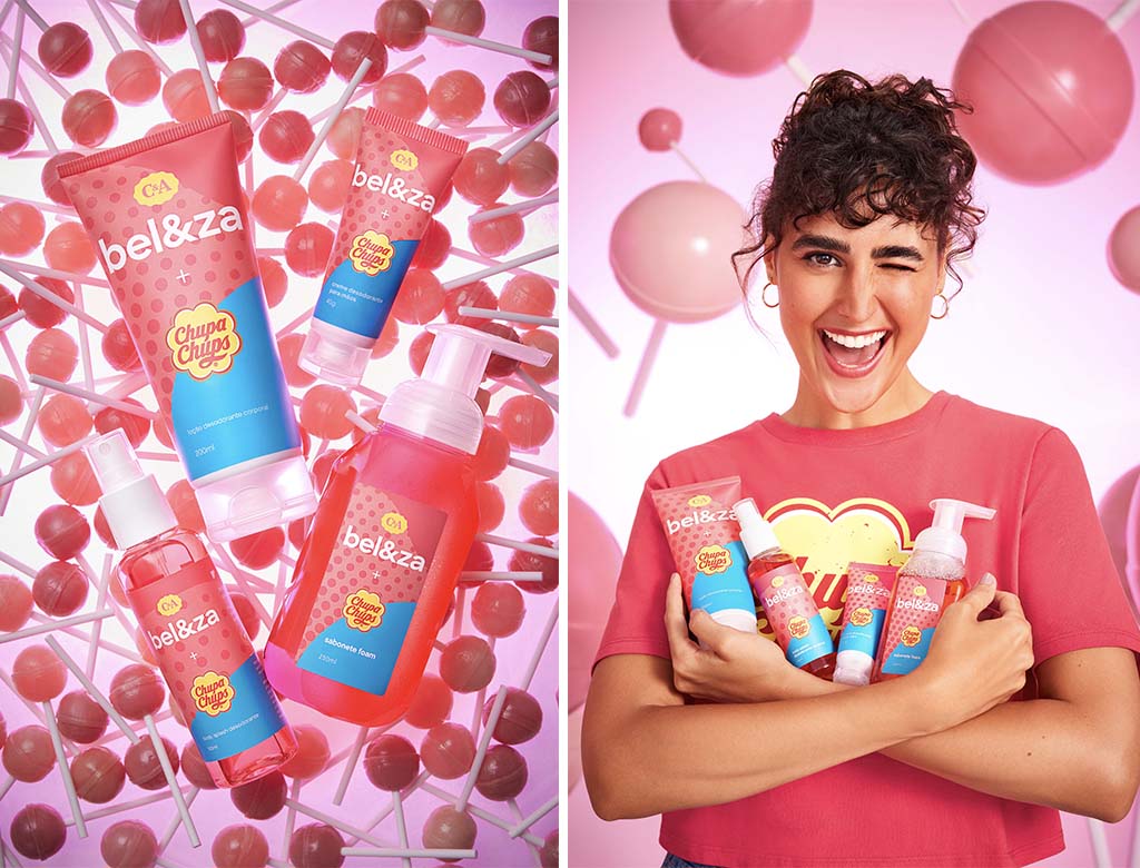 Beleza C&A teams up with Chupa Chups to launch new range of bath and body  products - Global Cosmetics News