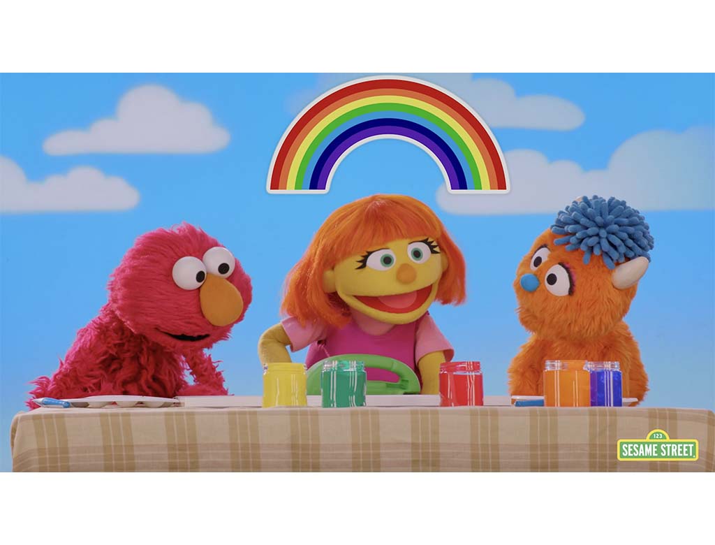 Julia Sesame Street Autism Acceptance Month