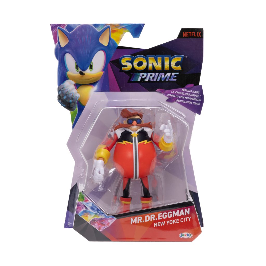 JAKKS Pacific Reveals Line of 'Sonic Prime' Items