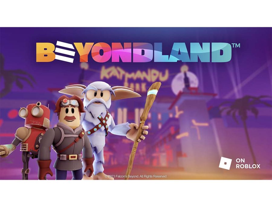 Falcon S Beyond Announces Fan Engagement With Roblox Experience Beyondland Roblox Falcons Beyond 900x686 