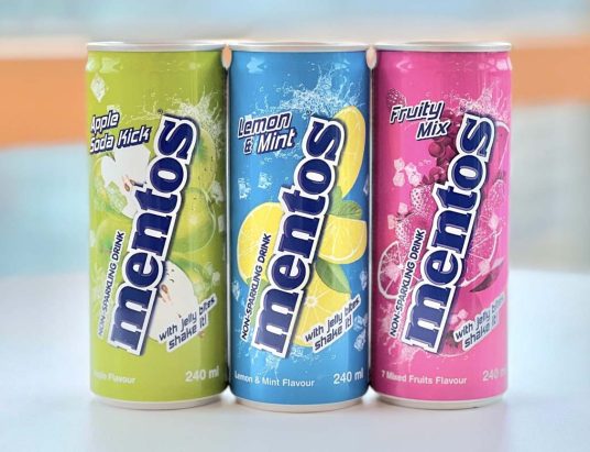 Mentos Soft Drink