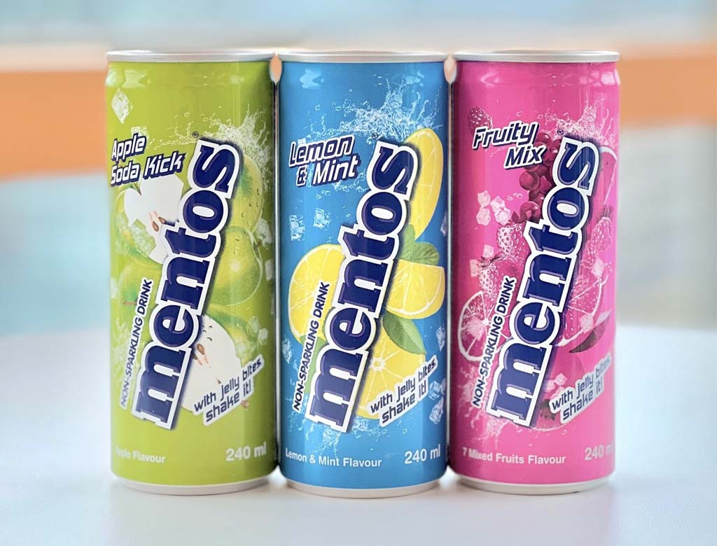 Mentos Soft Drink