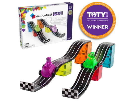 Magna-tiles TOTY downhill duo