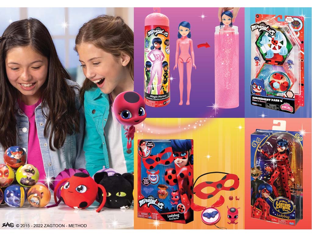 Miraculous Ladybug & Cat Noir Movie Exclusive 10.5 Ladybug Fashion Doll,  Movie Accessory by Playmates Toys 