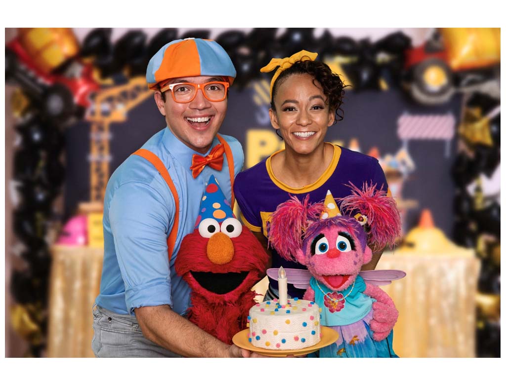 Blippi Sesame Street