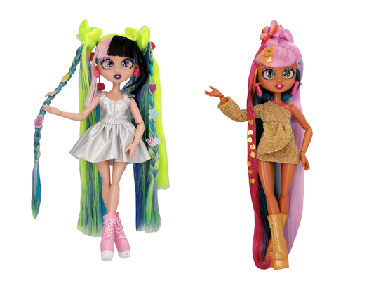 imc toys VIP Hair Makeover dolls