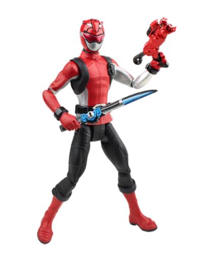 POWER RANGERS BEAST MORPHERS Red Ranger 6” BASIC FIGURE