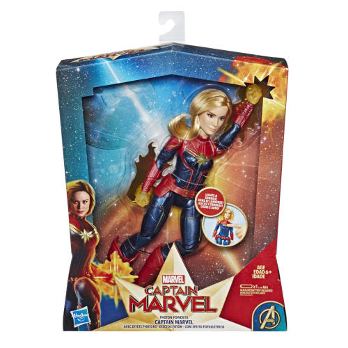 CAPTAIN MARVEL MOVIE PHOTON POWER FX CAPTAIN MARVEL ELECTRONIC DOLL - in pkg