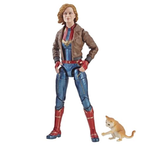 Marvel Captain Marvel 6-inch Legends Captain Marvel in Bomber Jacket Figure